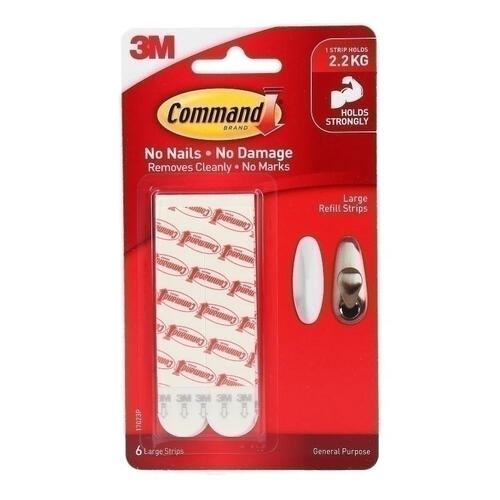 COMMAND Strip 17023P Pk6 Bx6 - Main Image