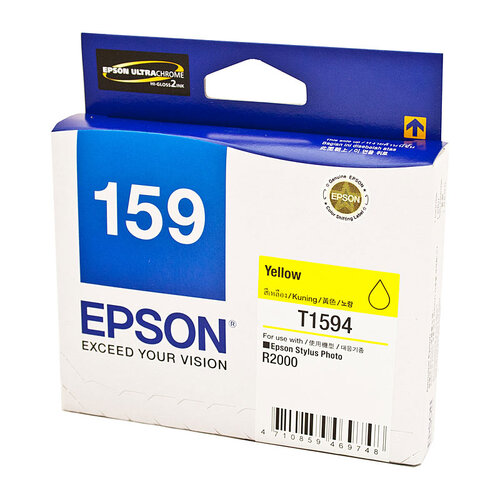 EPSON 159 Yellow Ink Cartridge Suits R2000 Printer - Main Image