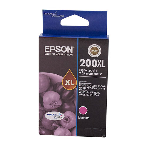 EPSON 200XL Magenta Ink Cartridge - Main Image