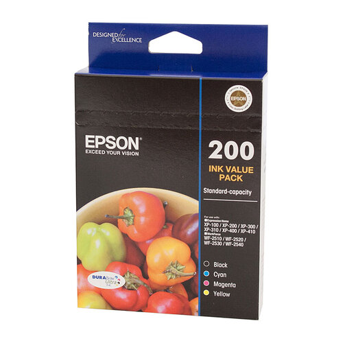 EPSON 200 4 Ink Value Pack - Main Image