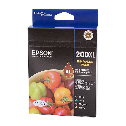 EPSON 200XL 4 Ink Value Pack - Main Image
