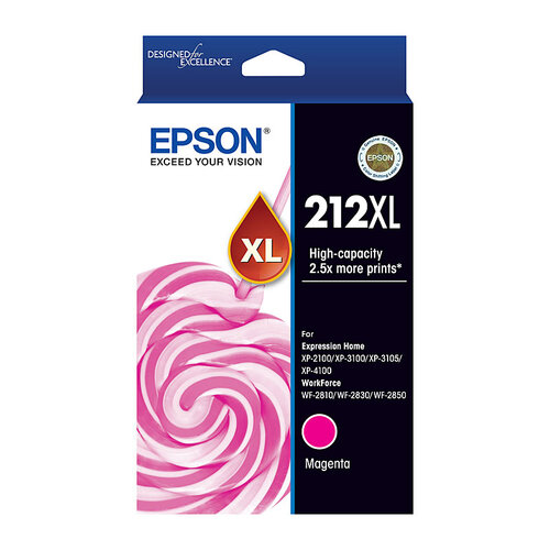 EPSON 212XL Magenta Ink Cartridge - Main Image