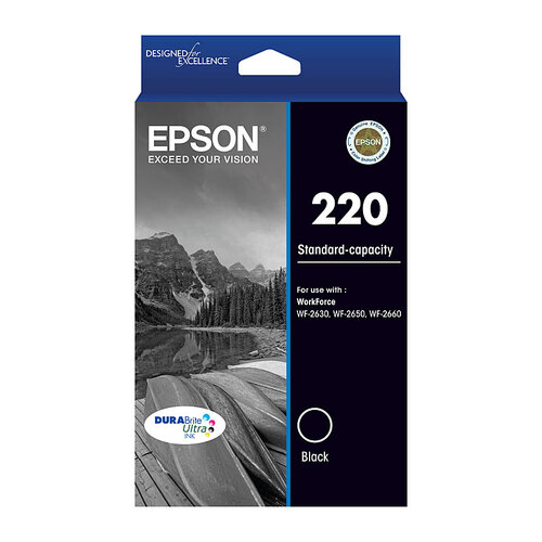 EPSON 220 Black Ink Cartridge - Main Image
