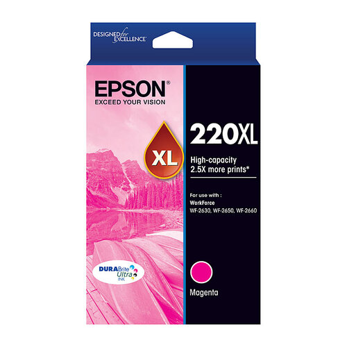EPSON 220XL Magenta Ink Cartridge - Main Image