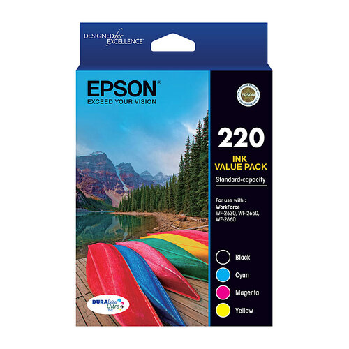 EPSON 220 4 Ink Value Pack - Main Image
