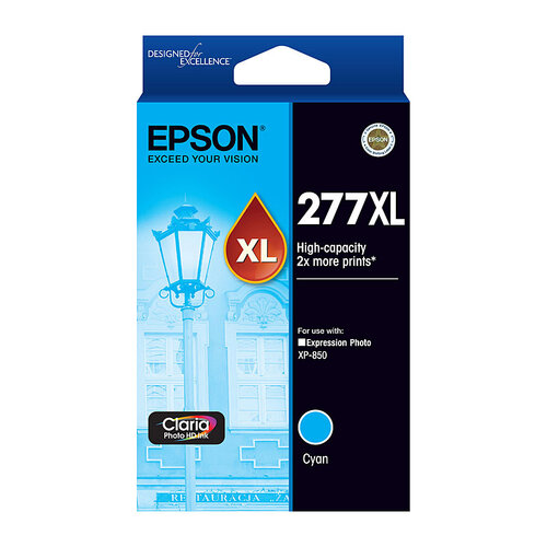 EPSON 277XL Cyan Ink Cartridge - Main Image