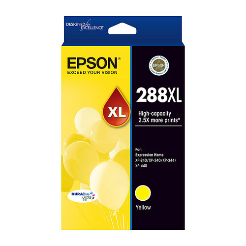 EPSON 288XL Yellow Ink Cartridge - Main Image