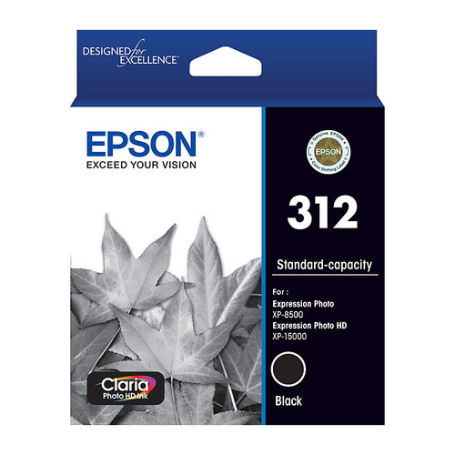 EPSON 312XL Black Ink Cartridge - Main Image