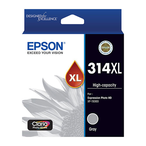 EPSON 314XL Grey Ink Cartridge - Main Image