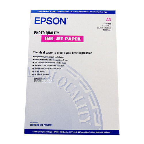 EPSON S041068 Photo Paper A3 - Main Image