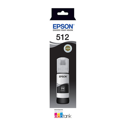 EPSON T512 PBlack EcoTank Bottle - Main Image