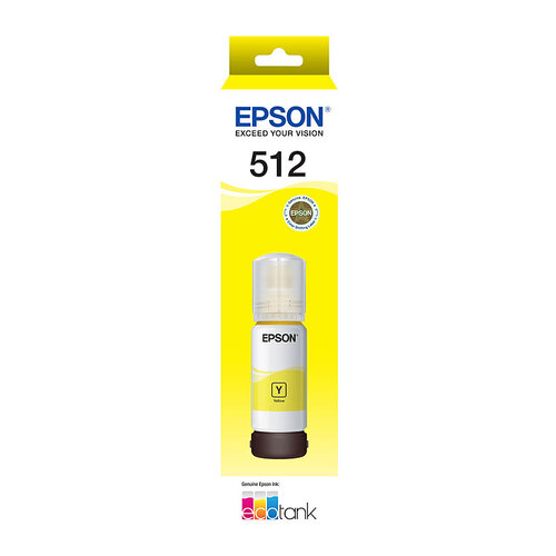 EPSON T512 Yellow EcoTank Bottle - Main Image