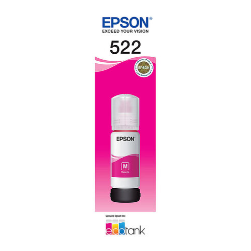 EPSON T522 Magenta EcoTank Bottle - Main Image