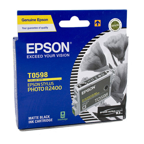 EPSON T0598 Matte Black Ink Cartridge - Main Image