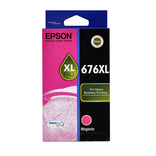 EPSON 676XL Magenta Ink Cartridge - Main Image
