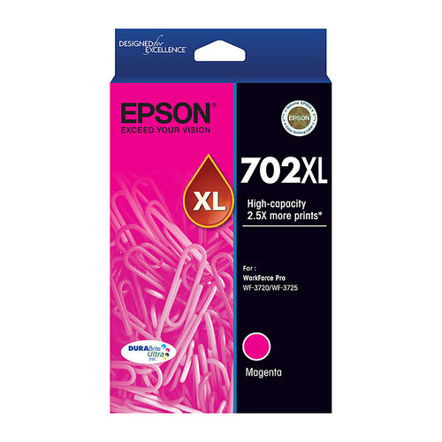 EPSON 702XL Magenta Ink Cartridge - Main Image