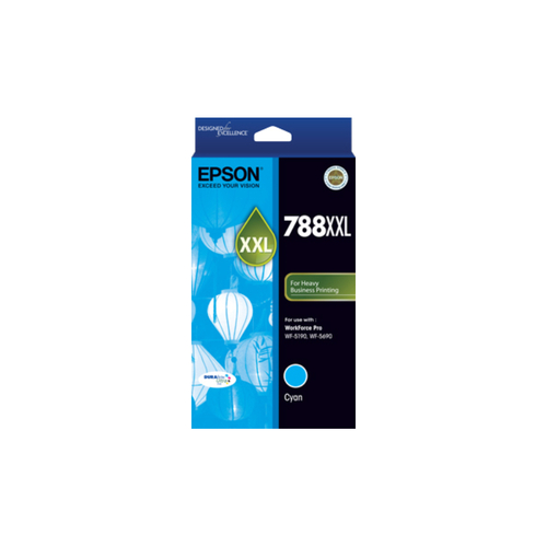 EPSON 788XXL Cyan Ink Cart - Main Image