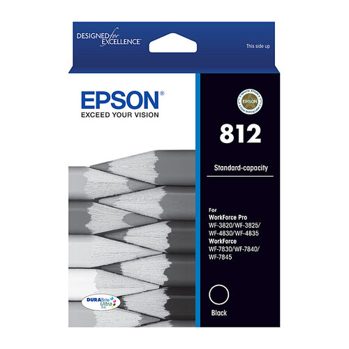 EPSON 812 Black Ink Cartridge - Main Image