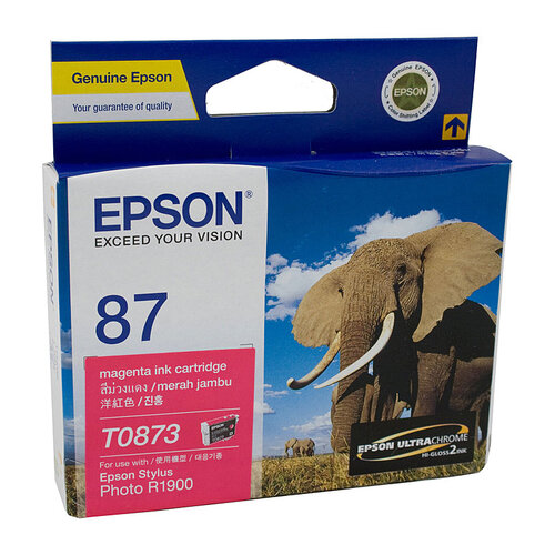EPSON T0873 Magenta Ink Cartridge - Main Image