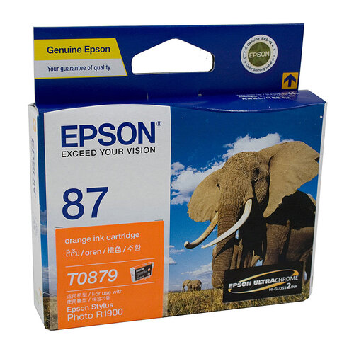 EPSON T0879 Orange Ink Cartridge - Main Image
