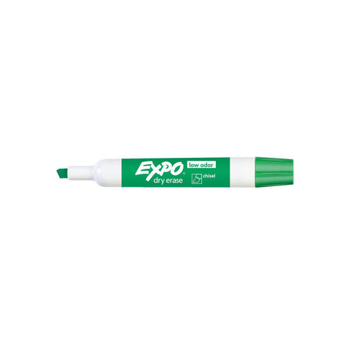 EXPO White Board Marker Blt Tip Green Box of 12 - Main Image
