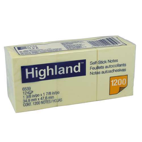 HIGHLAND Notes 6539 Pack of 12 Bx12 - Main Image