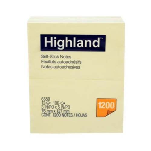 HIGHLAND Notes 6559 Pack of 12 Bx12 - Main Image