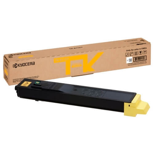 KYOCERA TK8119 Yellow Toner - Main Image