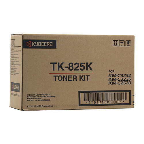 KYOCERA TK825 Black Toner - Main Image
