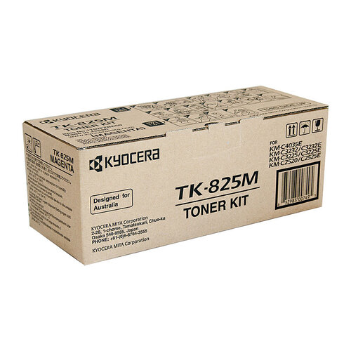 KYOCERA TK825 Magenta Toner - Main Image
