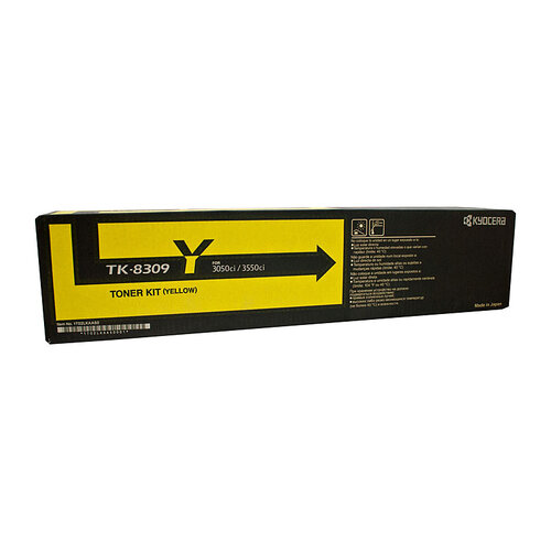KYOCERA TK8309Y Yellow Toner - Main Image