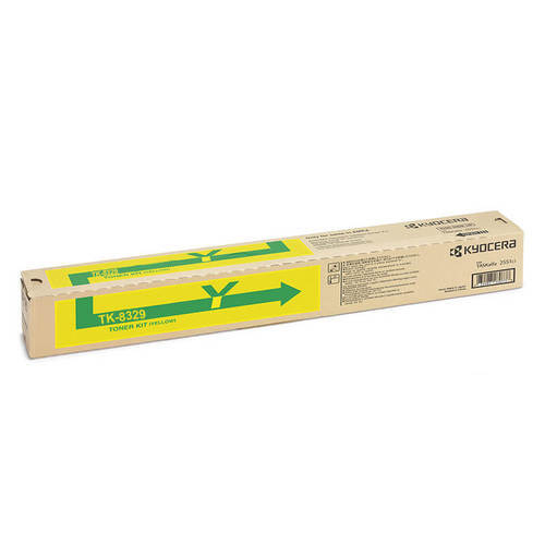KYOCERA TK8329 Yellow Toner - Main Image