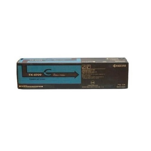 KYOCERA TK8709C Cyan Toner - Main Image