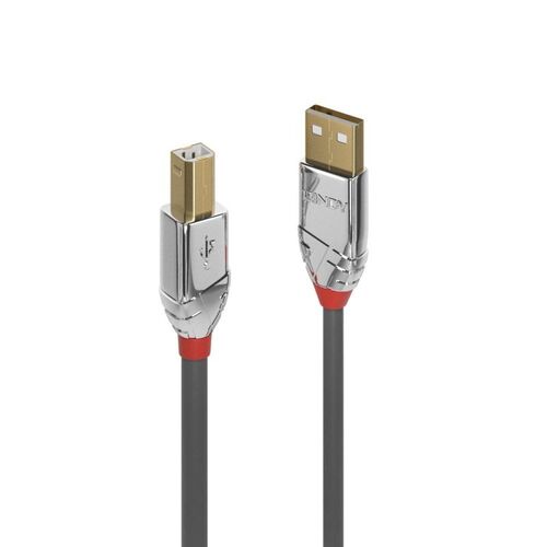 LINDY 2m USB2 A-B Cable Cromo Line - Main Image