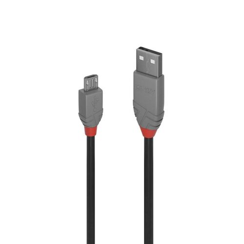 LINDY .2m USB2 A-Micro-B Anthra Line - Main Image