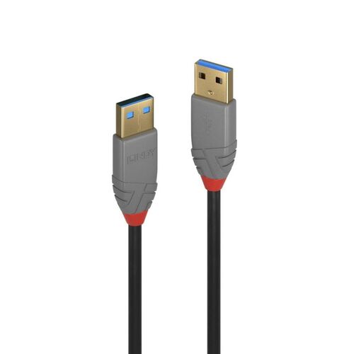 LINDY 3m USB3 A-A Cable Anthra Line - Main Image