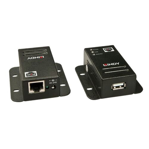 LINDY 50m CAT6 USB2 Ext PoC - Main Image
