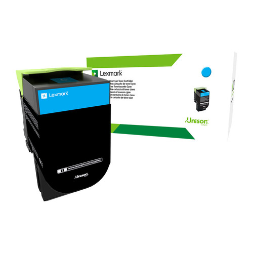 LEXMARK 708HC HY Cyan Toner - Main Image