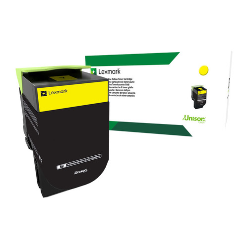 LEXMARK 708Y Yellow Toner - Main Image