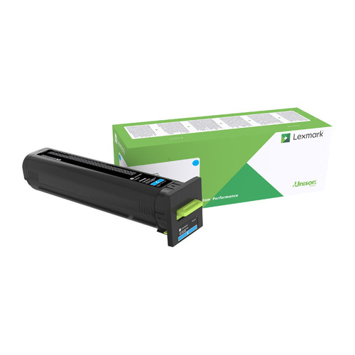 LEXMARK 72K6XC0 XHY Cyan Toner - Main Image