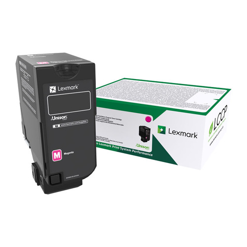 LEXMARK 74C6HM0 HY Magenta Toner - Main Image