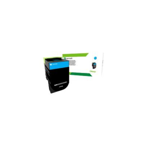 LEXMARK 808SC Standard Cyan Toner - Main Image