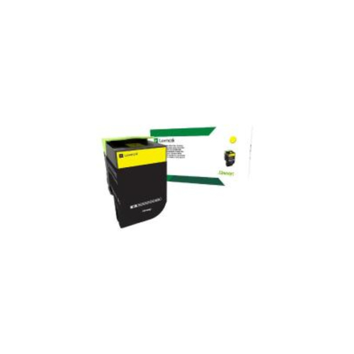 LEXMARK 808Y Yellow Toner - Main Image