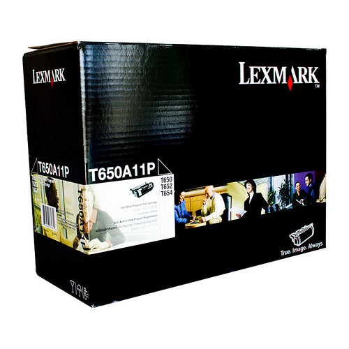 LEXMARK T650A11P Black Prebate Cartridge - Main Image