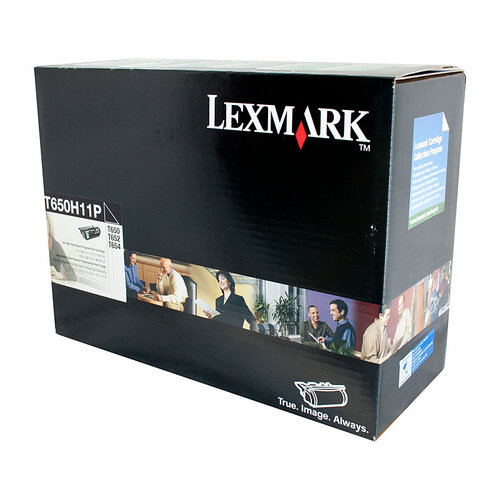 LEXMARK T650H11P HY Black Pre Cartridge - Main Image