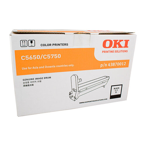 OKI C5650 Black Drum Unit - Main Image