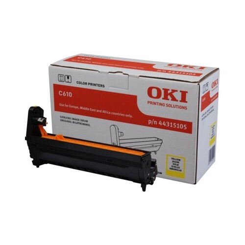 OKI C610 Yellow Drum Unit - Main Image