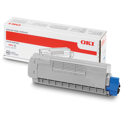 OKI C612 Cyan Toner - Main Image
