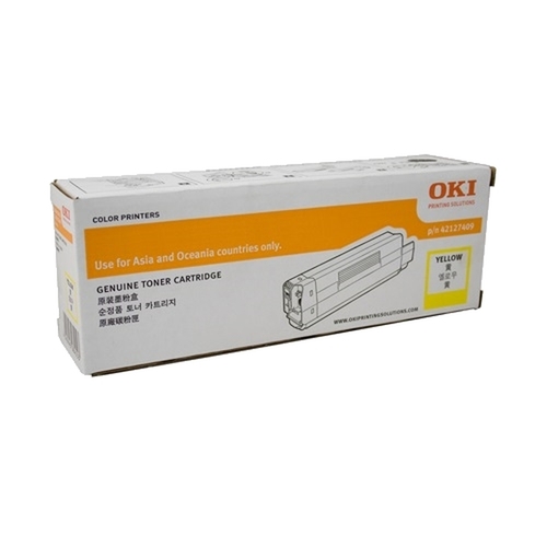 OKI C612 Yellow Toner - Main Image