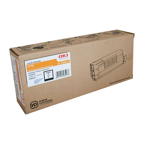 OKI C710N/C711N Black Toner - Main Image